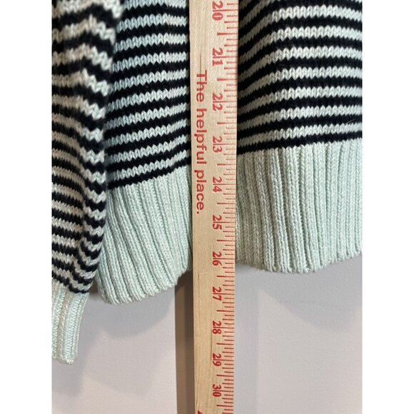 The Endery Women’s Oversized Striped Sweater Size XL/XXL Pink Floral Daisy Knit - Picture 7 of 7